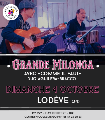 GRANDE MILONGA + CONCERT