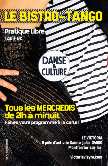 Le bistro tango, pratique libre, Montferrier sur Lez