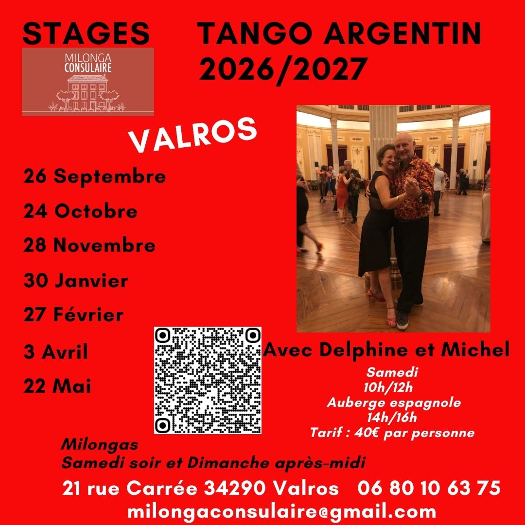 Stage à la Milonga Consulaire